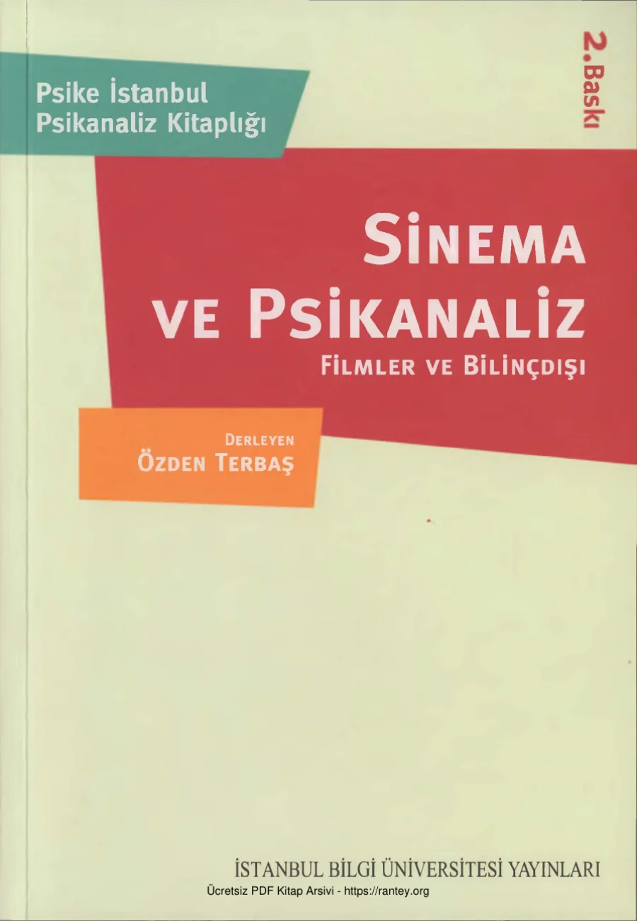 Sinema ve Psikanaliz kapak görseli