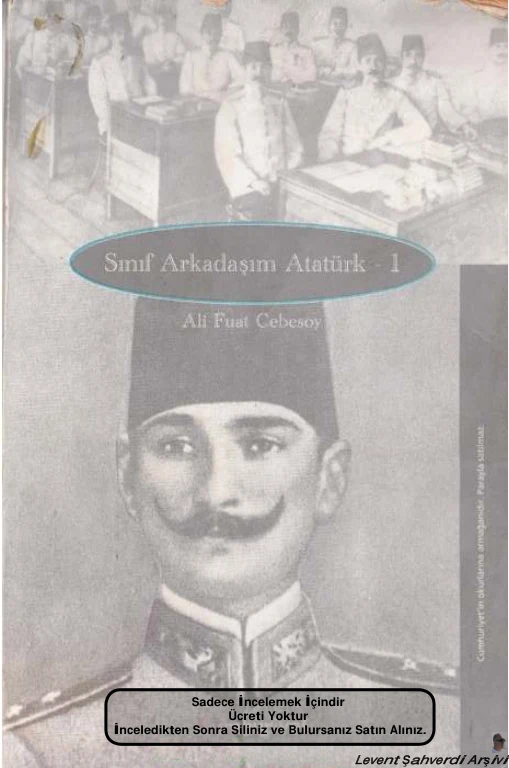Sınıf Arkadaşım Atatürk 1 kapak görseli