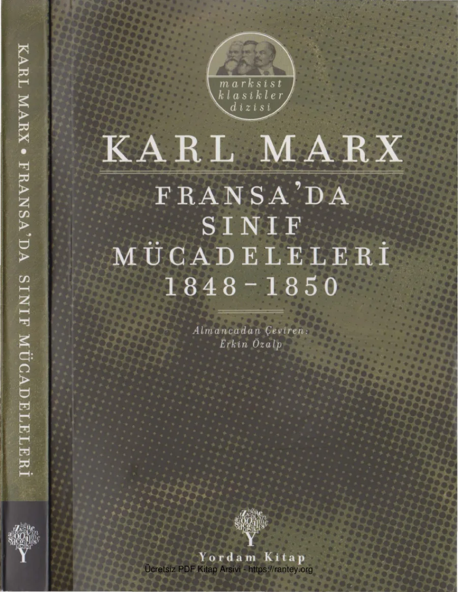 Sınıf Mücadeleleri 1848 1850 kapak görseli