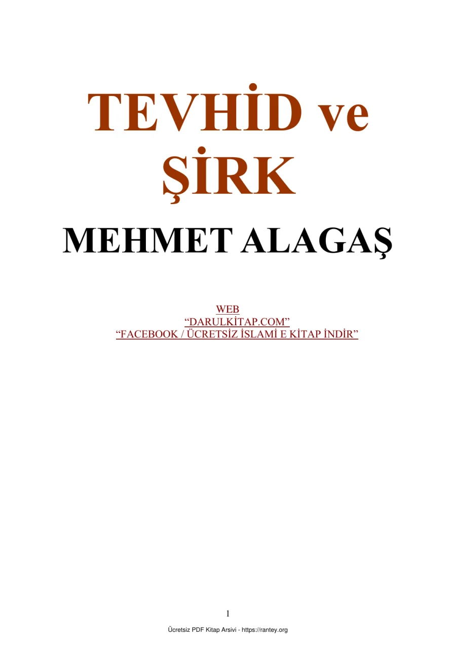 ŞİRK Ebu Abdulmumin Tekin Mıhçı kapak görseli