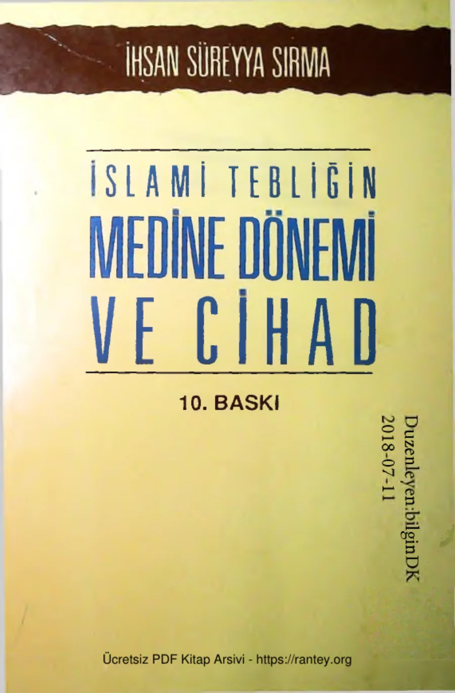 Sirma Islami Tebligin Medine Donemi ve Cihad kapak görseli