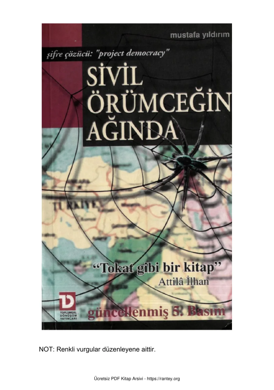 sivil örümceğin ağında kapak görseli