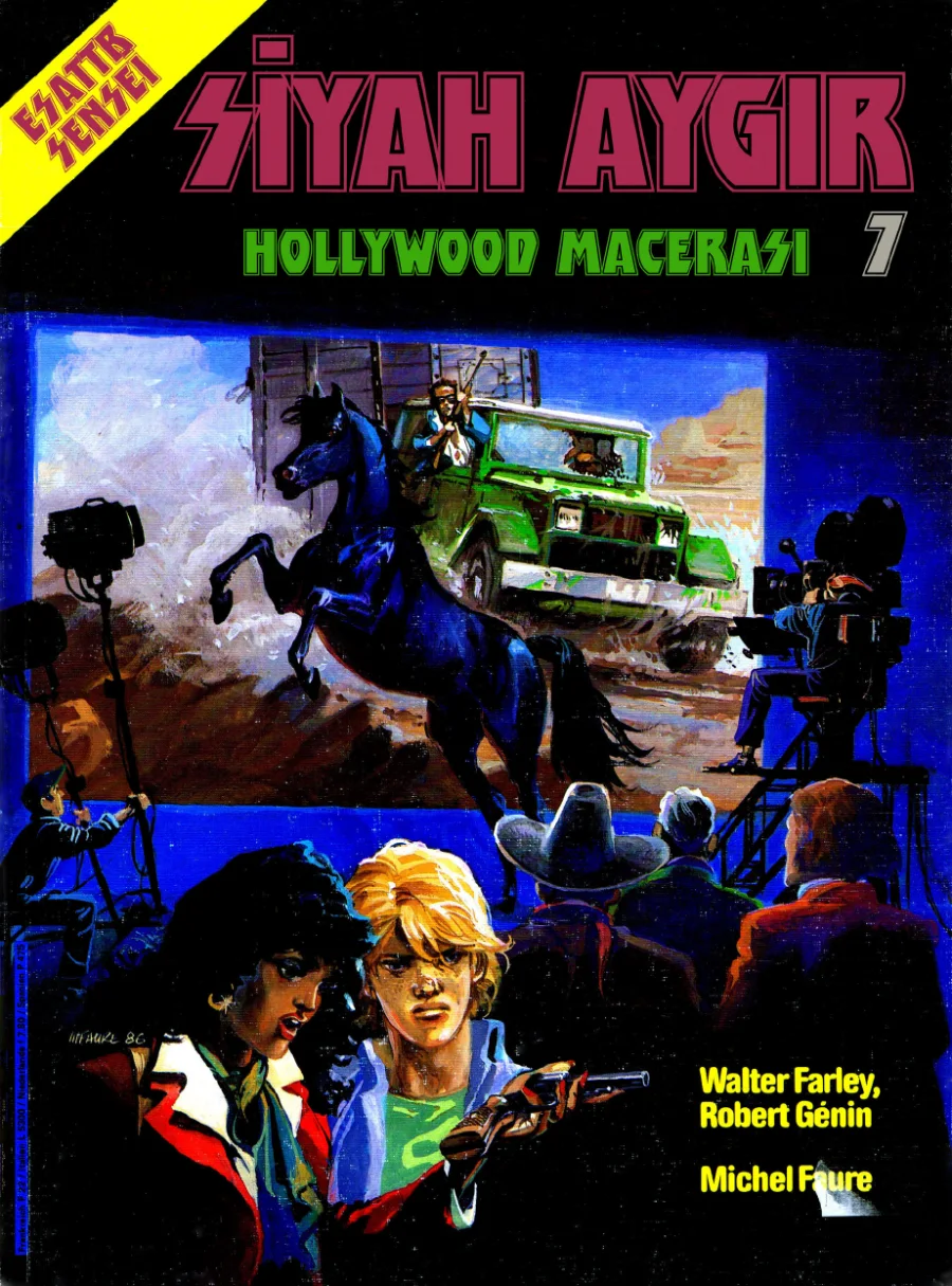 Siyah Aygır 7: Hollywood Macerası kapak görseli
