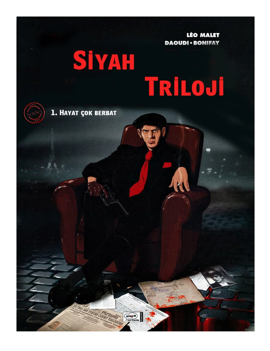 Siyah Triloji 1: Hayat Çok Berbat kapak görseli