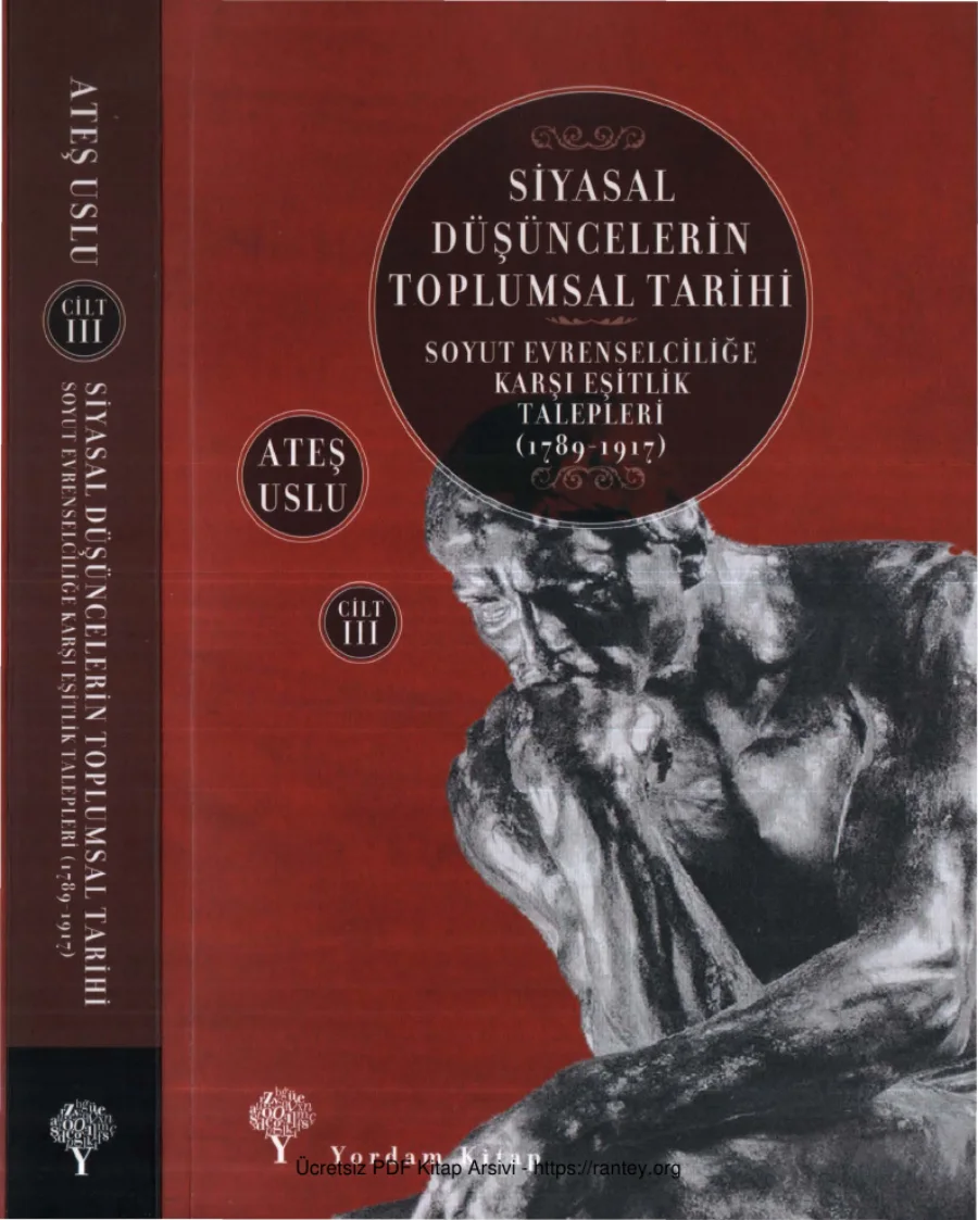 Siyasal Düşüncelerin Toplumsal Tarihi Cilt III kapak görseli