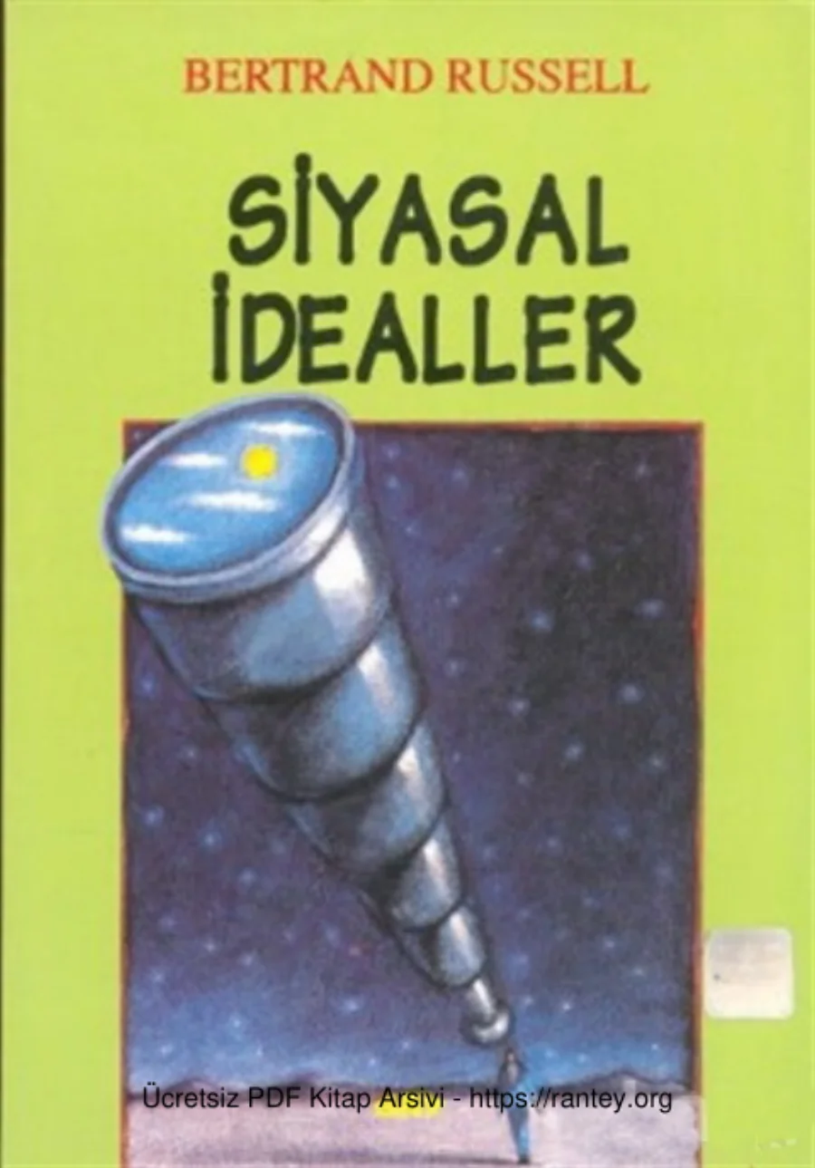 Siyasal İdealler Say Yayınlarır kapak görseli