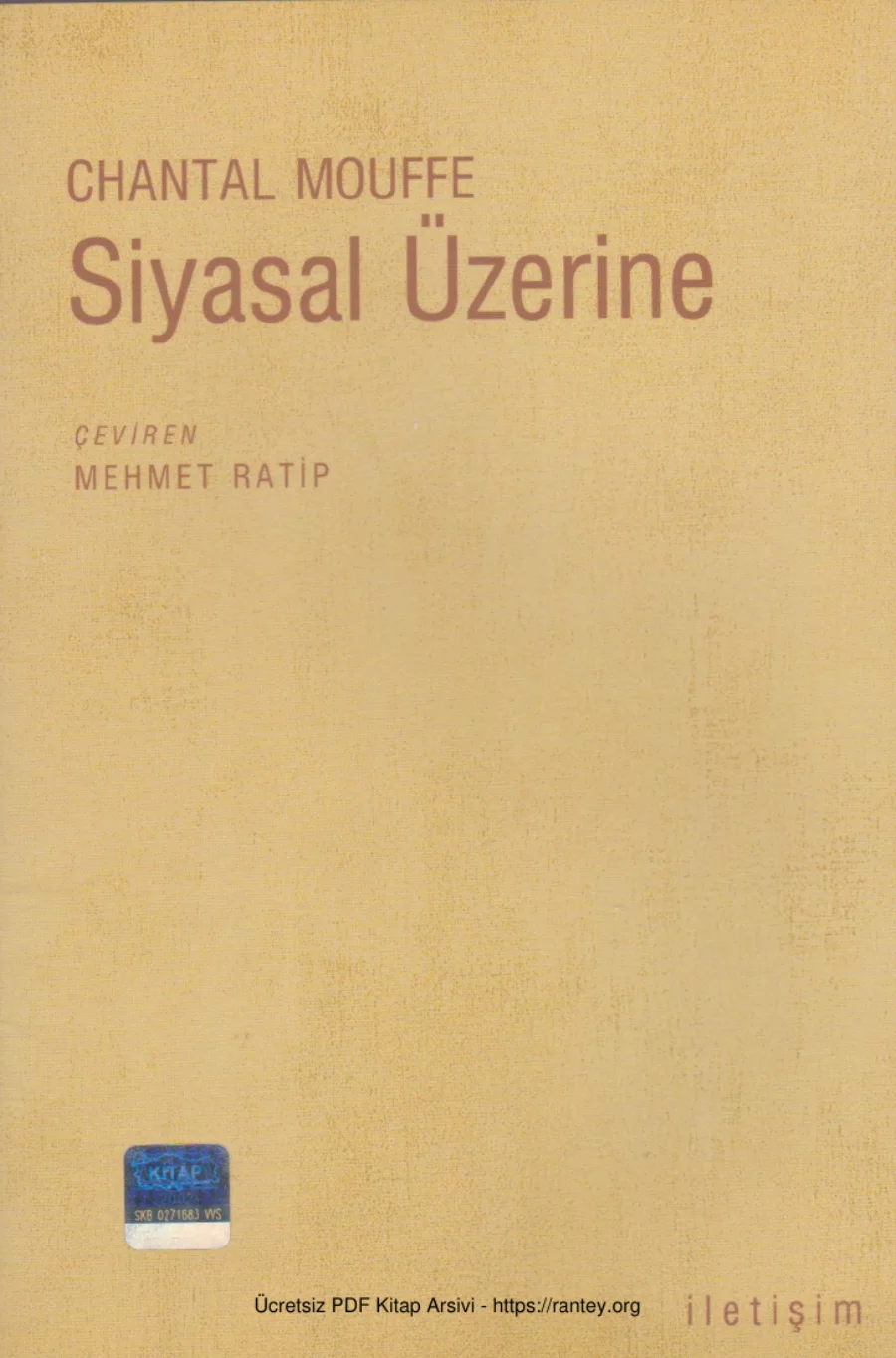 Siyasal Üzerine kapak görseli