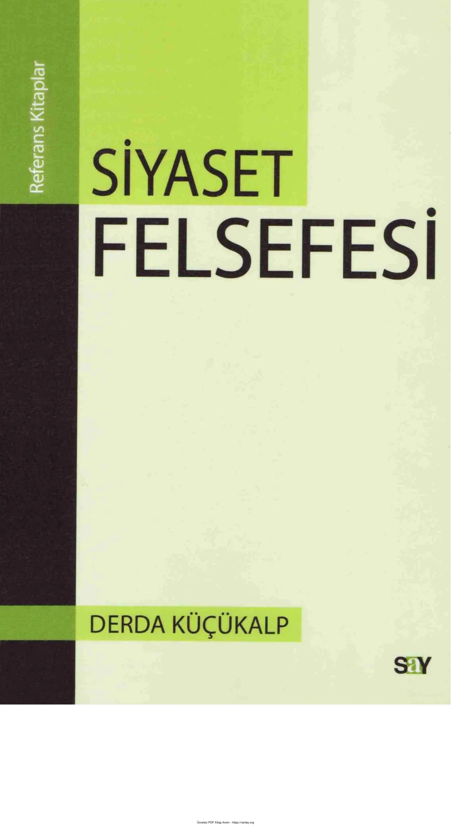 Siyaset Felsefesi kapak görseli