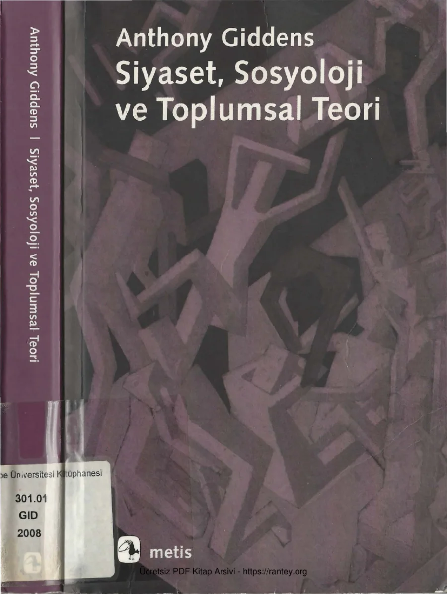 Siyaset Sosyoloji ve Toplumsal Teori kapak görseli