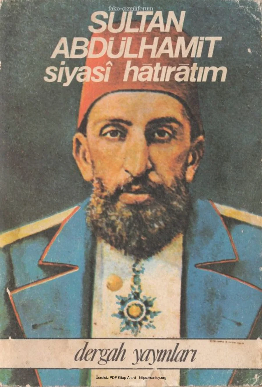 Siyasi Hatıratım kapak görseli