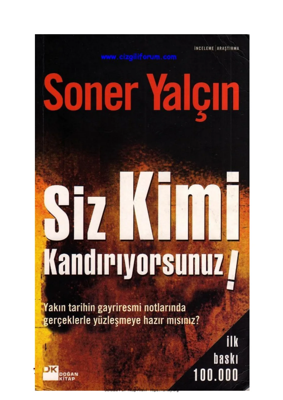 Siz Kimi Kandiriyorsunuz kapak görseli