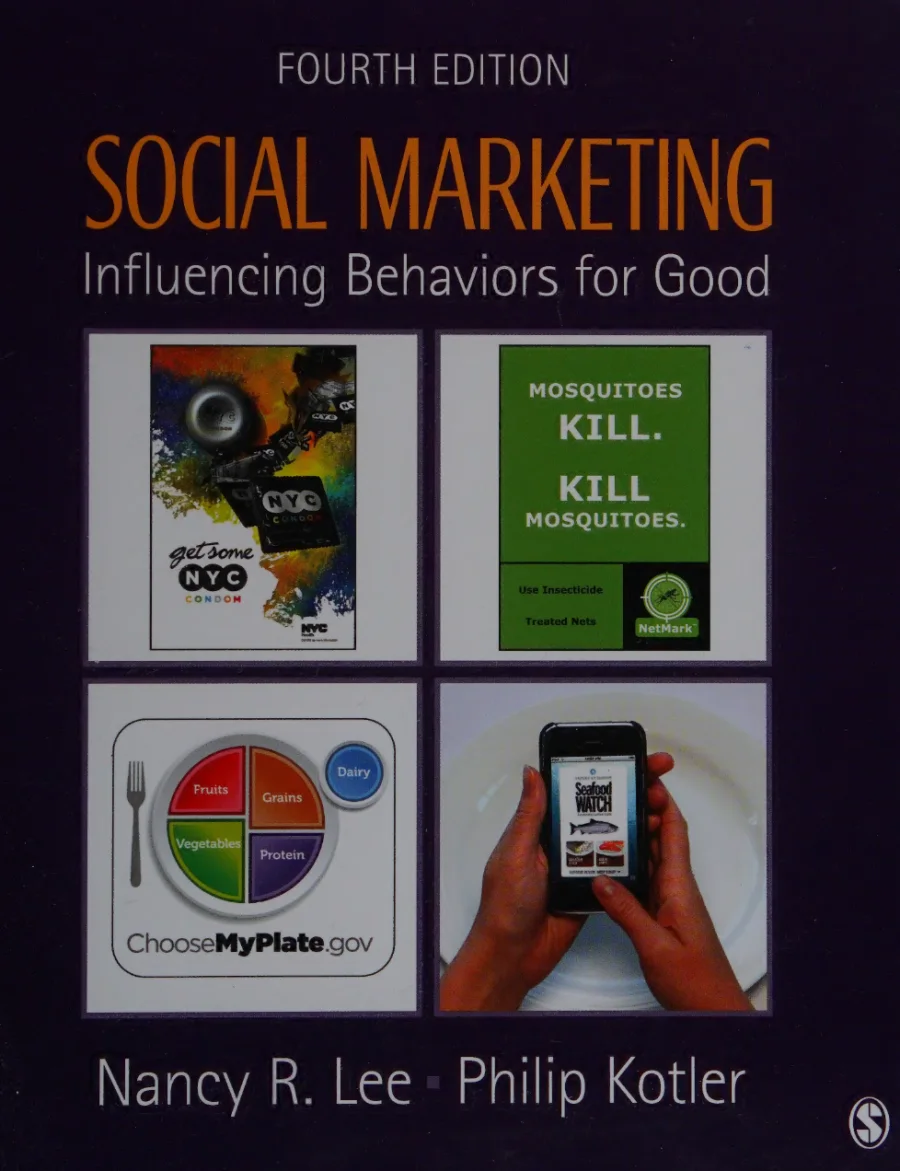 Social Marketing: Influencing Behaviors for Good kapak görseli