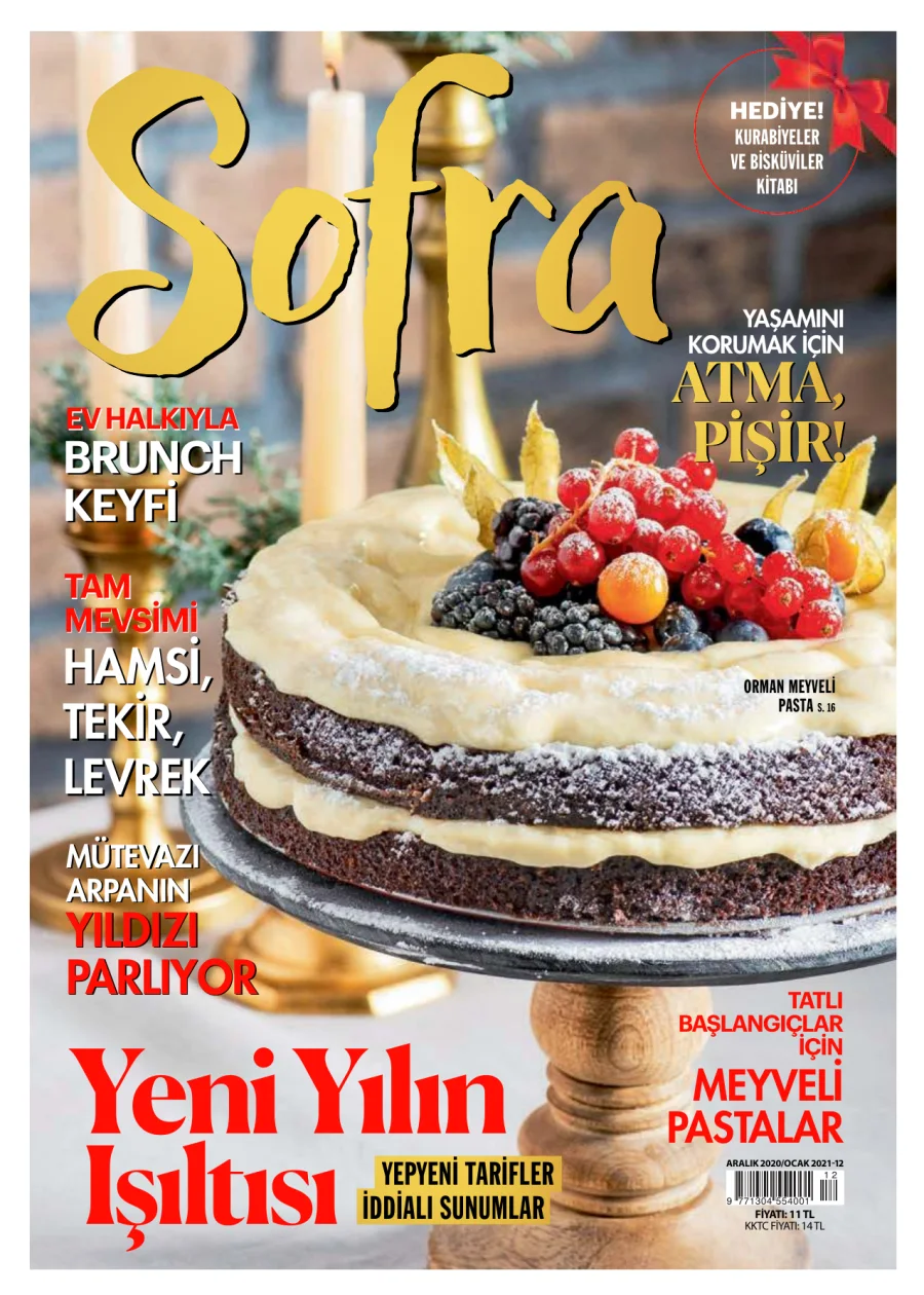Sofra - Aralık 2020 / Ocak 2021 kapak görseli