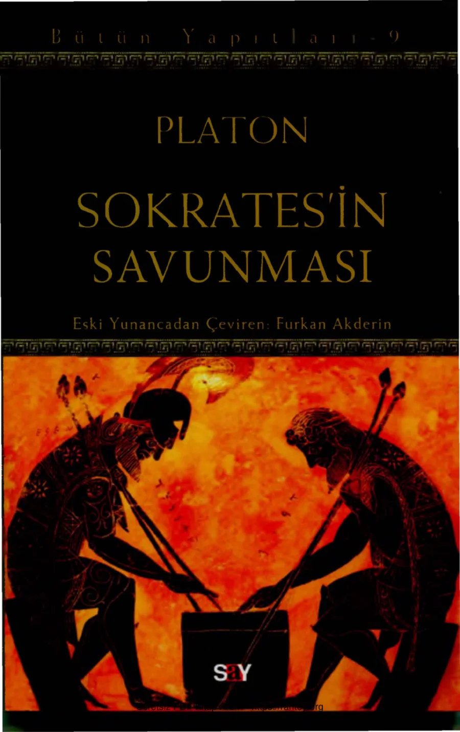 Sokratesin Savunması Say Yayınları kapak görseli