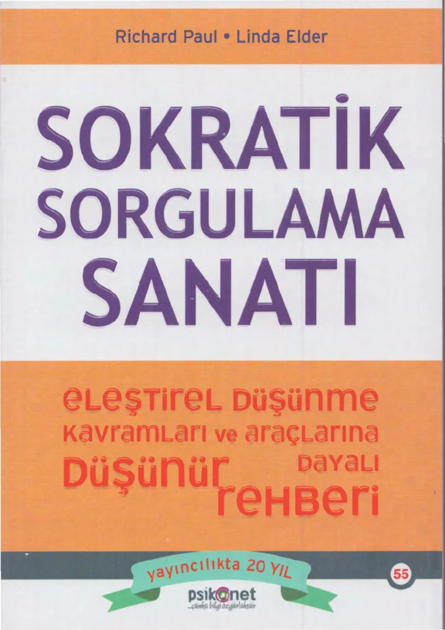 Sokratik Sorgulama Sanatı kapak görseli
