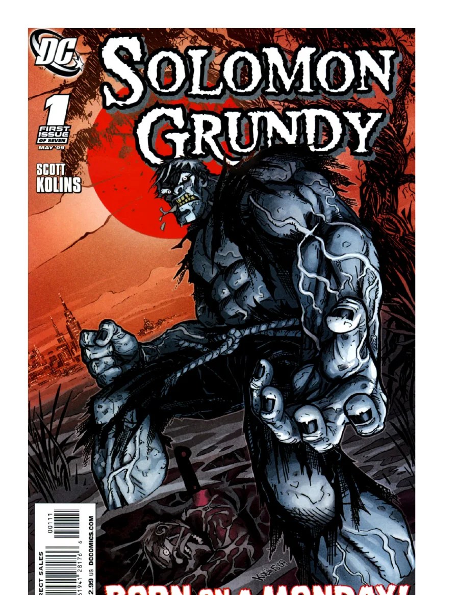 Solomon Grundy 1 kapak görseli