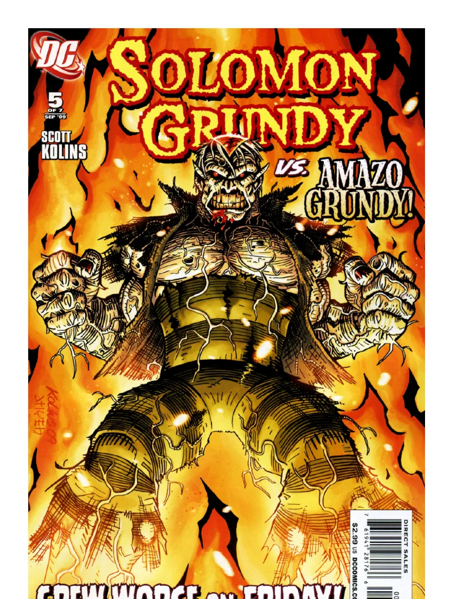 Solomon Grundy 5 kapak görseli