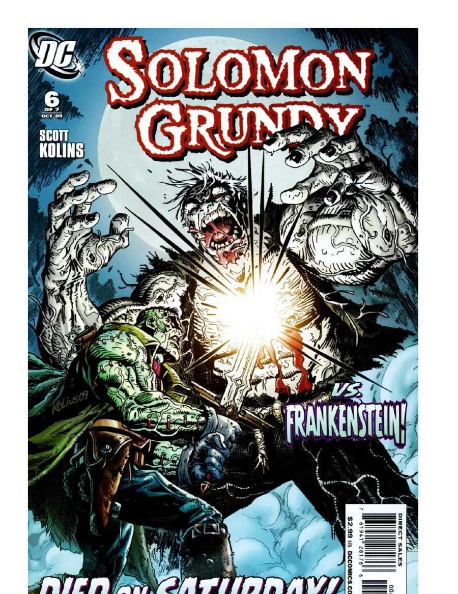 Solomon Grundy 6 kapak görseli