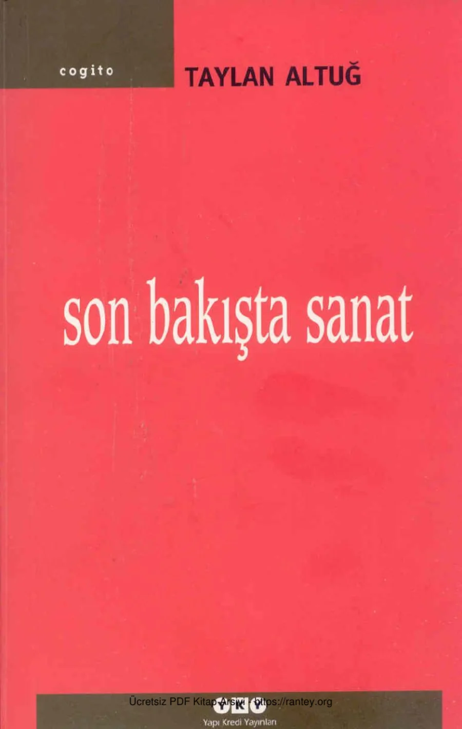 Son Bakışta Sanat kapak görseli
