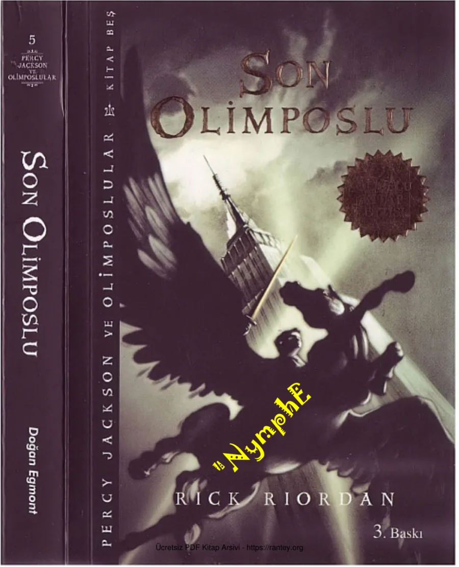 Son Olimposlu Percy Jackson ve Olimposlular 5 kapak görseli