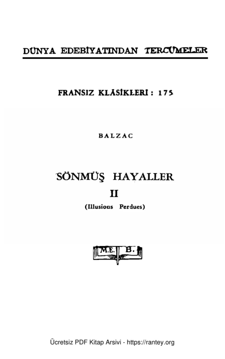 Sönmüş Hayaller II kapak görseli