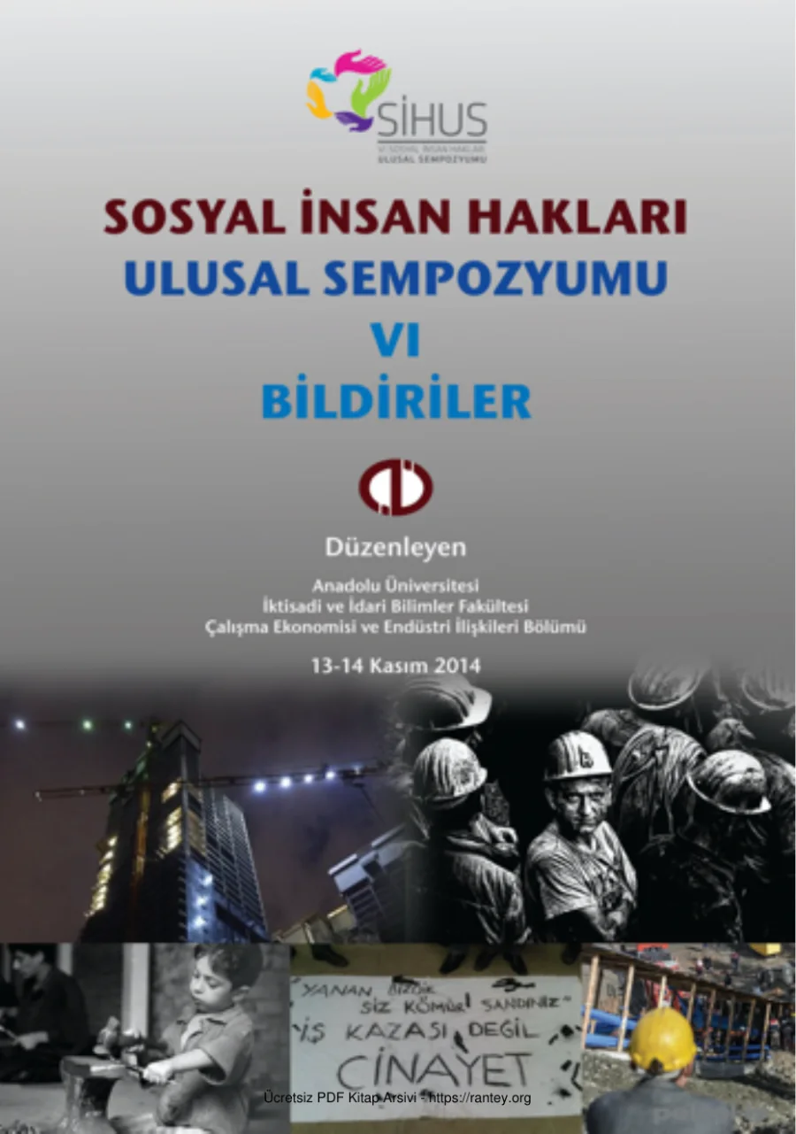 Sosyal Haklar Sempozyumu 2014 kapak görseli