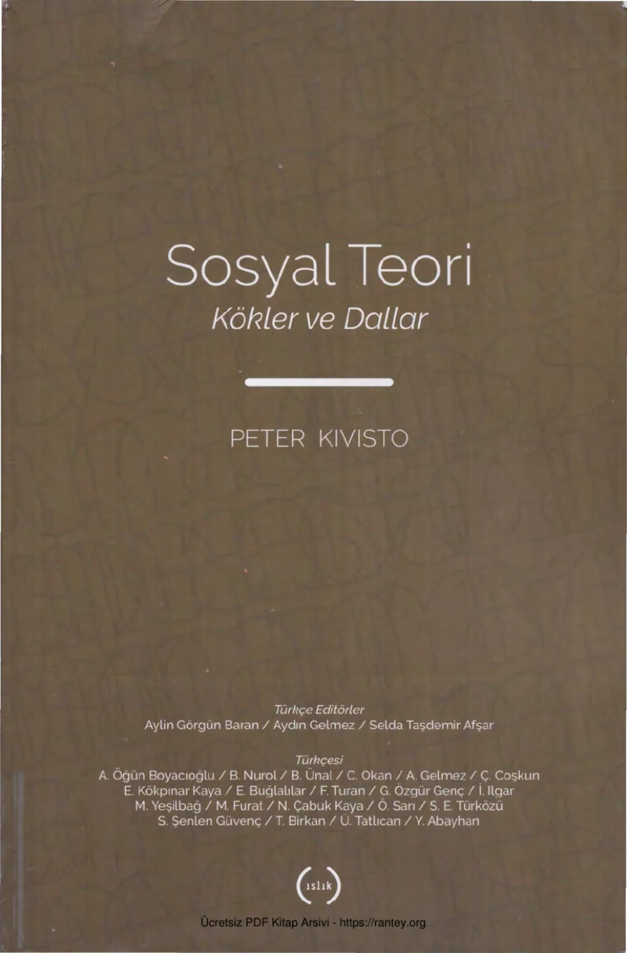 Sosyal Teori kapak görseli