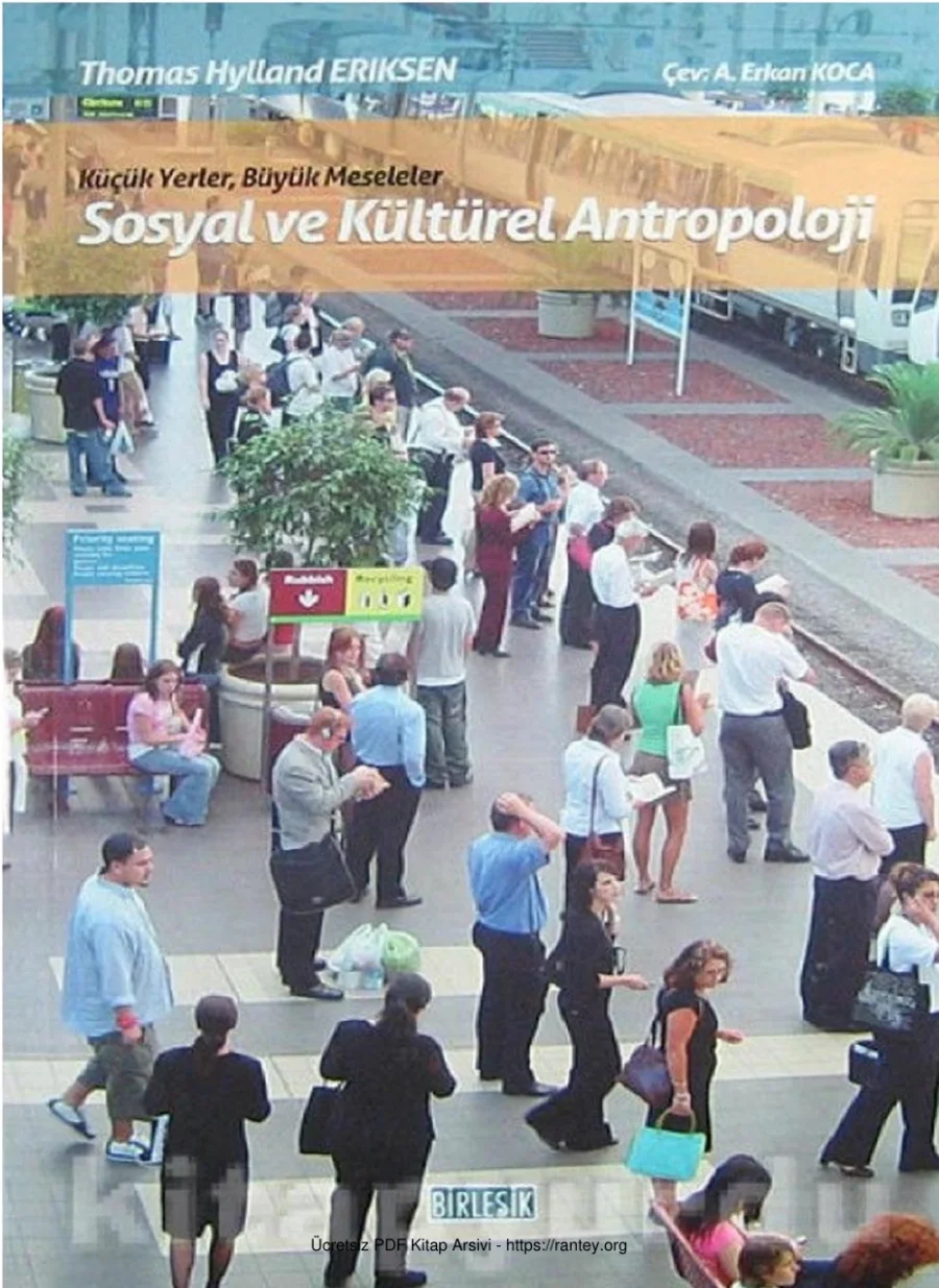 Sosyal ve Kültürel Antropoloji kapak görseli