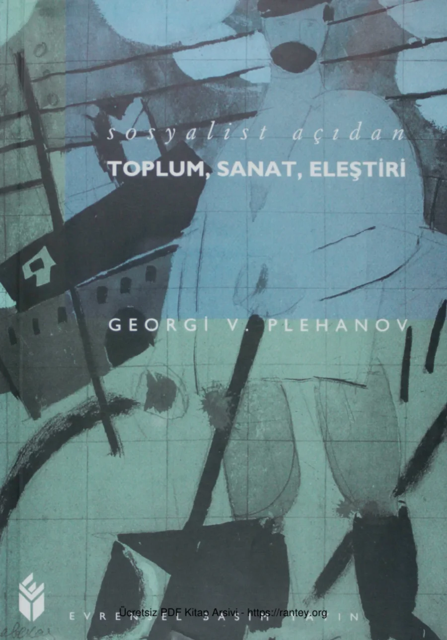 Sosyalist Açıdan Toplum Sanat Eleştiri kapak görseli