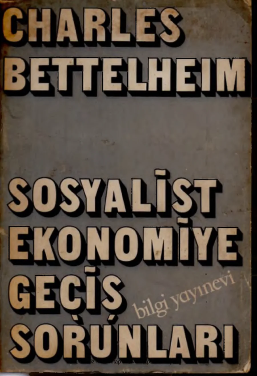 Sosyalist Ekonomiye Geçiş Sorunları kapak görseli