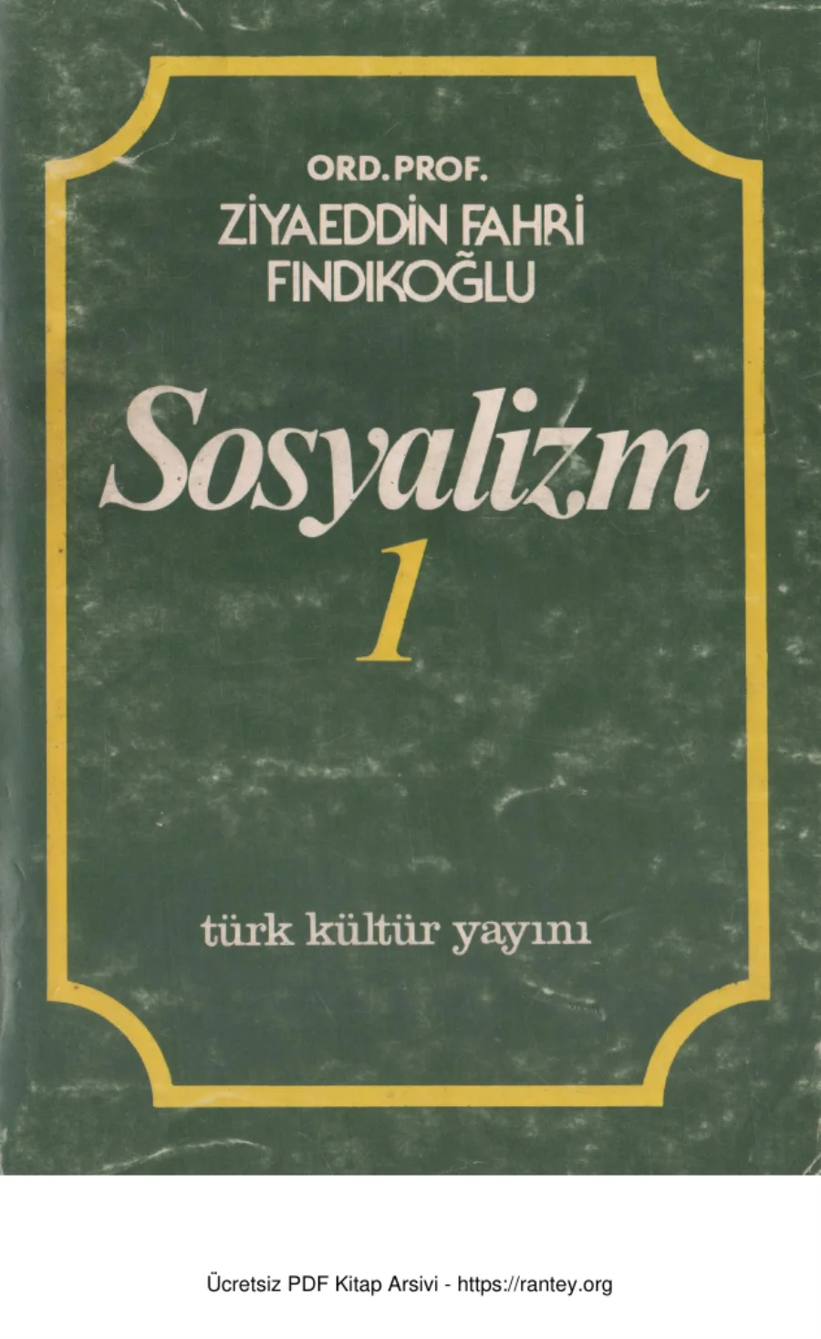 Sosyalizm 1 kapak görseli