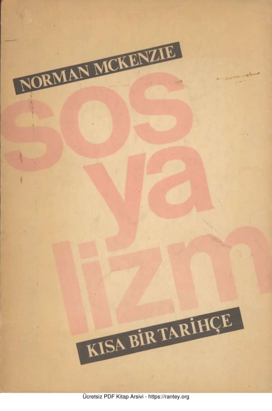 Sosyalizm Kısa Bir Tarihçe kapak görseli