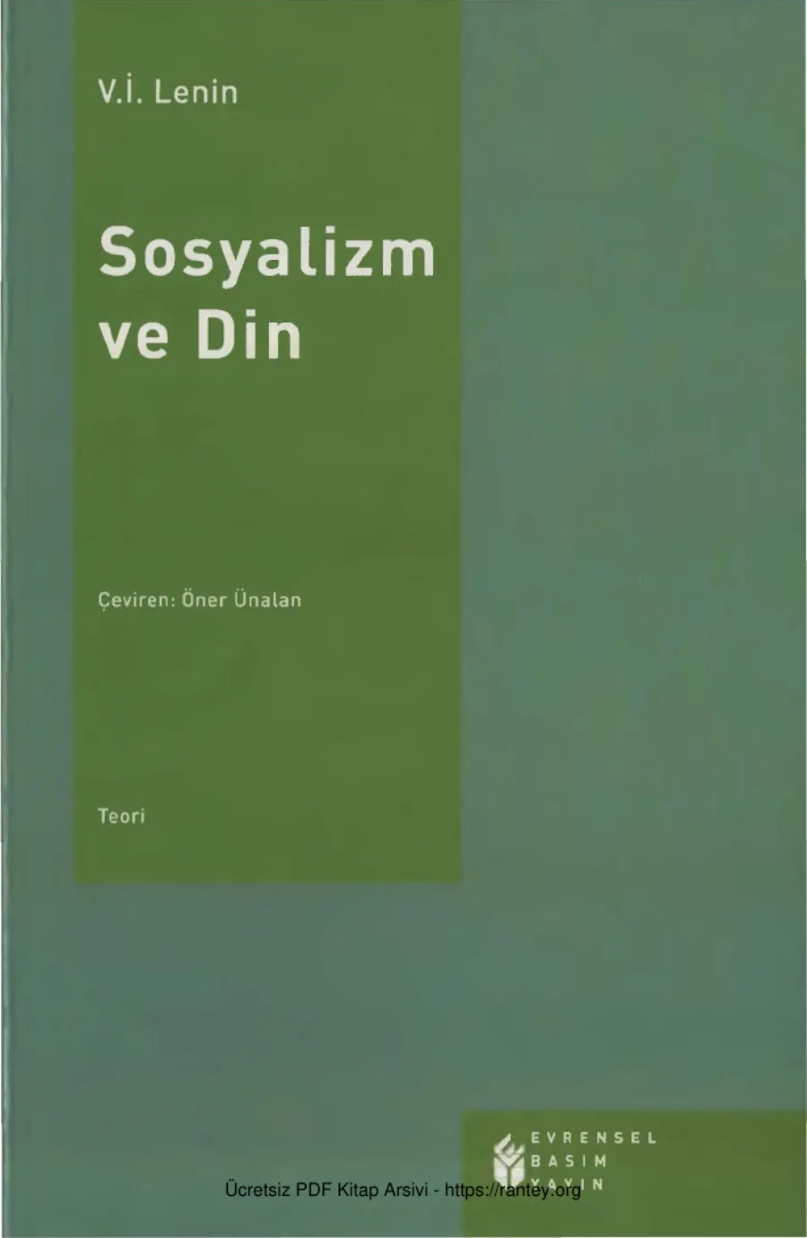Sosyalizm ve Din kapak görseli