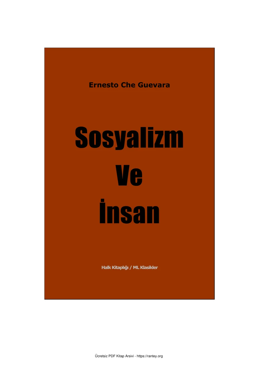 Sosyalizm Ve İnsan kapak görseli