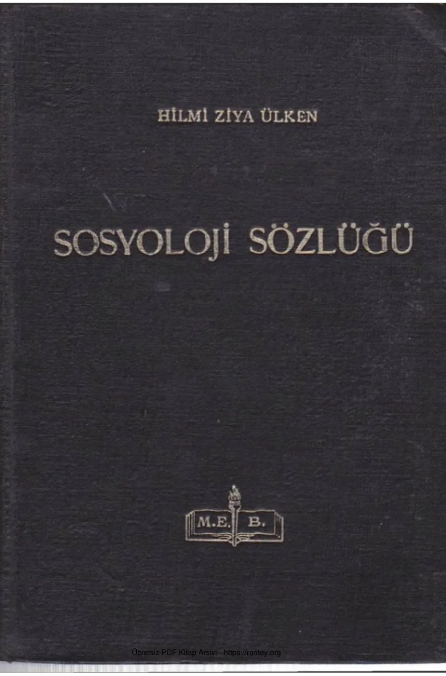 Sosyoloji Sözlüğü kapak görseli