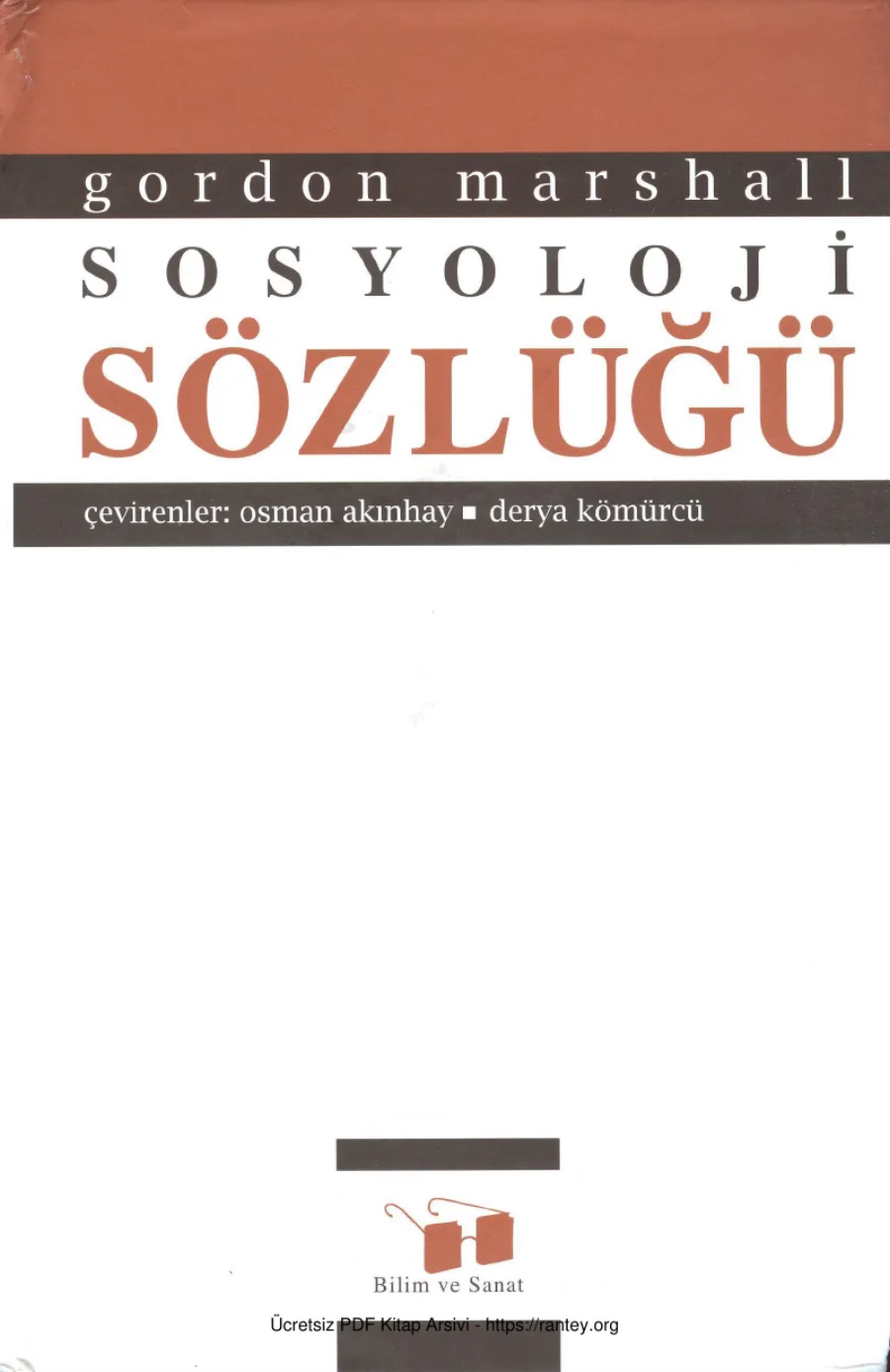 Sosyoloji Sözlüğü kapak görseli