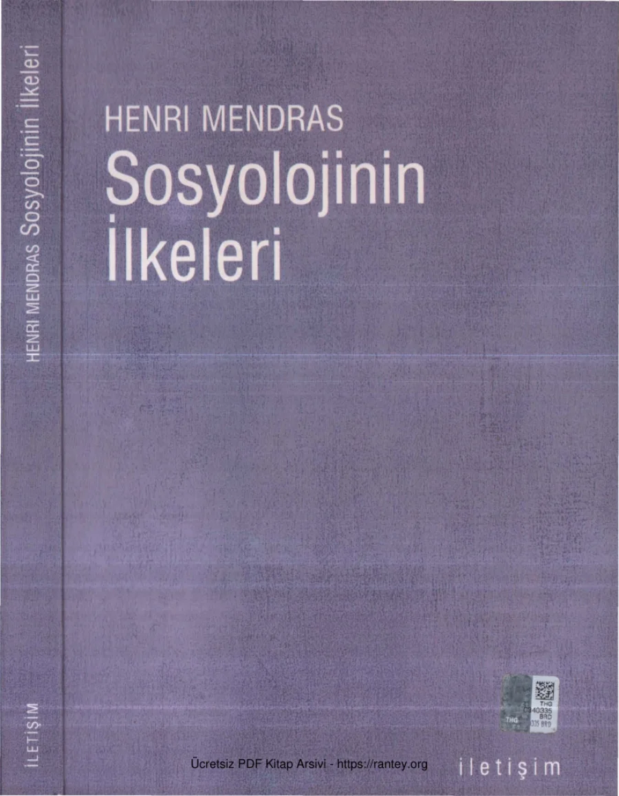 Sosyolojinin İlkeleri kapak görseli