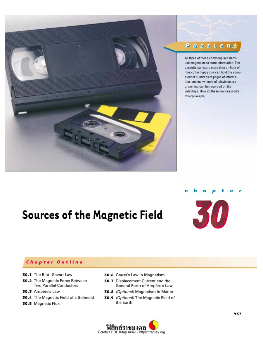 Sources of the Magnetic Field kapak görseli