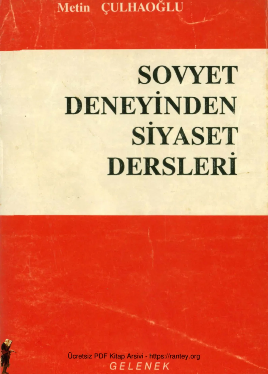 Sovyet Deneyinden Siyaset Dersleri kapak görseli