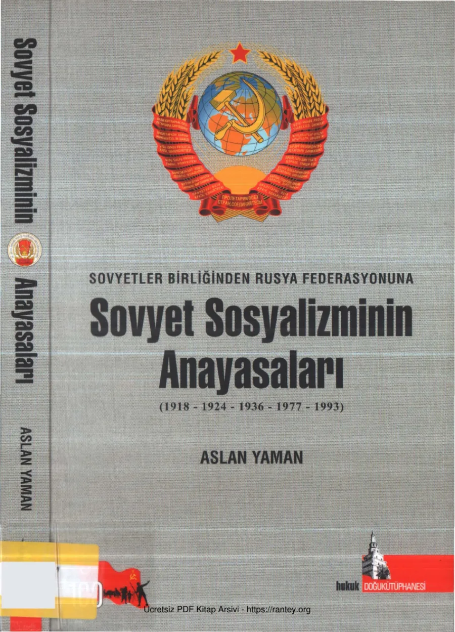 Sovyet Sosyalizminin Anayasaları kitap kapağı