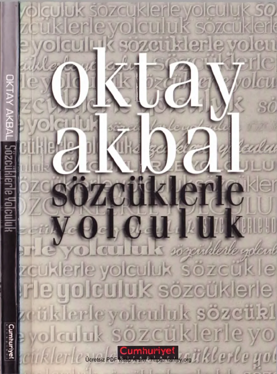 Sözcüklerle Yolculuk kapak görseli