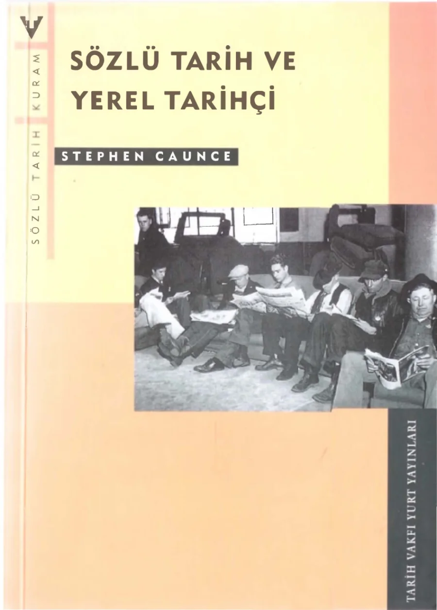 Sözlü Tarih ve Yerel Tarihçi kapak görseli