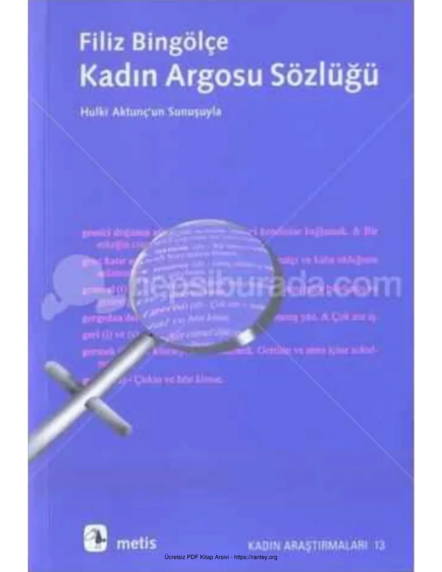 Sözlüğü Filiz Bingölçe kapak görseli