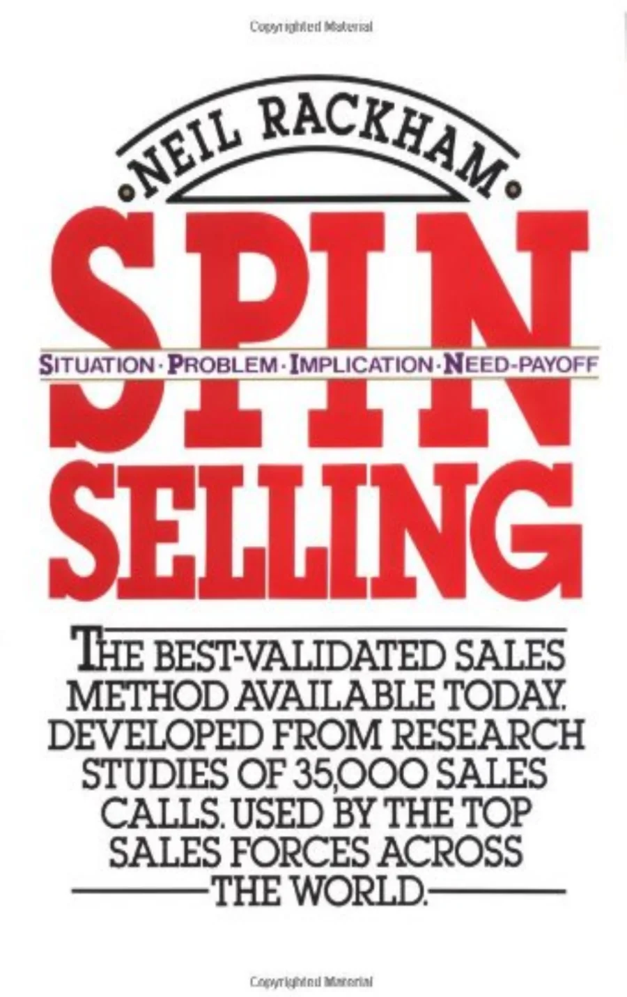 SPIN Selling kapak görseli