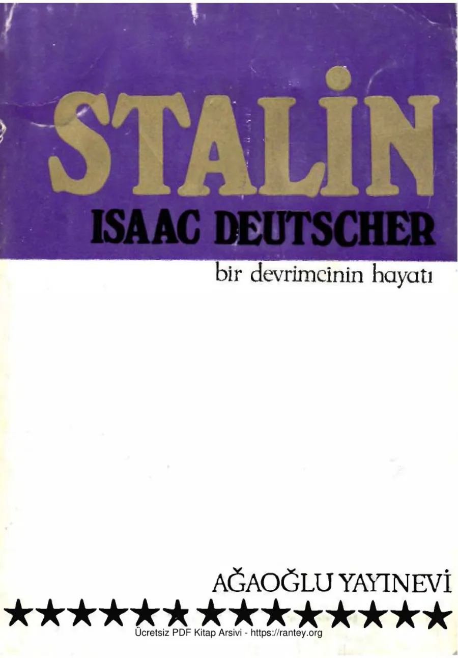 Stalin Bir Devrimcinin Hayatı 2 kapak görseli