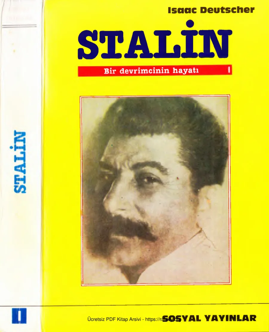 Stalin Bir Devrimcinin Hayatı Cilt 1 Sosyal Yayınları kapak görseli