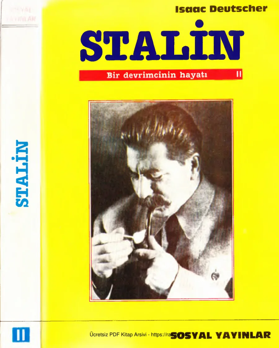 Stalin Bir Devrimcinin Hayatı Cilt 2 Sosyal Yayınları kapak görseli