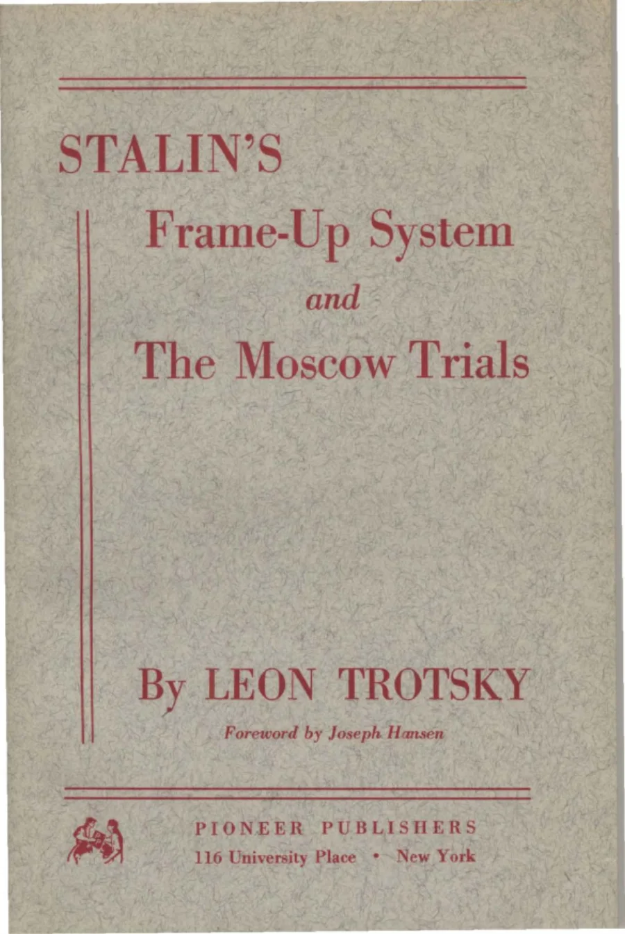 Stalins Frame Up System And The Moscow Trials kitap kapağı
