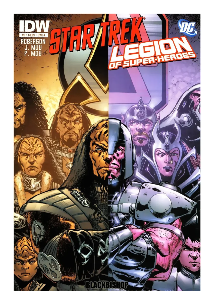 Star Trek / Legion of Super-Heroes 3 kapak görseli