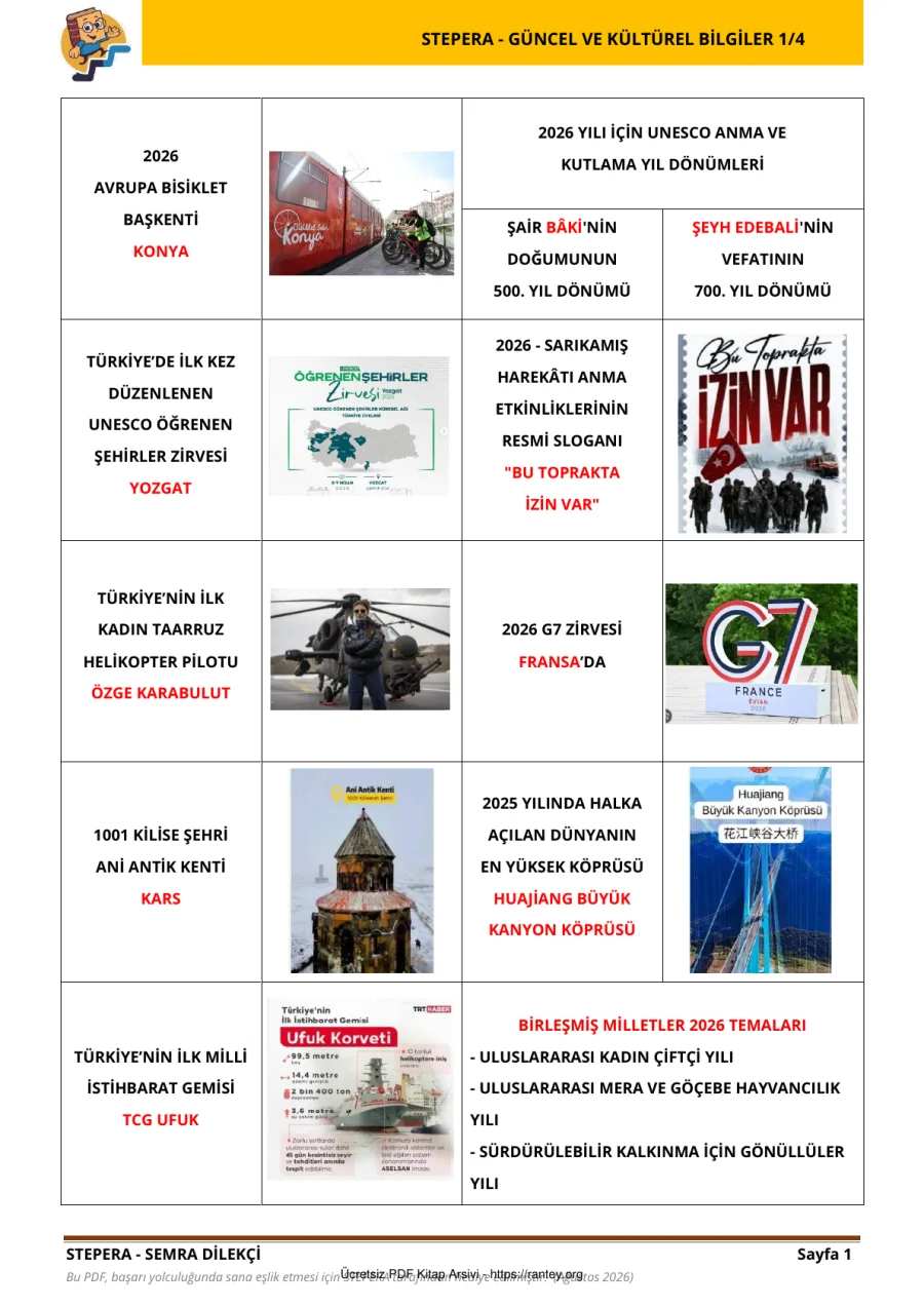 stepera güncel hafta 1 tüm kapak görseli